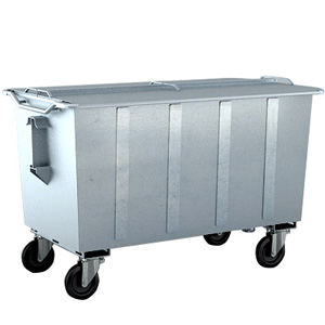 1300 liter bedrijfsafvalcontainer | Bedrijfsafval ophalen | Rolcontainerhuren