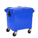 500 liter huisvuilcontainer | Huisvuil ophalen | Rolcontainerhuren