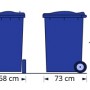 240 liter container formaat | Rolcontainerhuren.nl