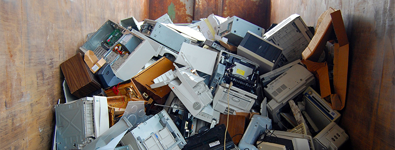 Hoeveel afval produceert de ICT? | Rolcontainerhuren.nl