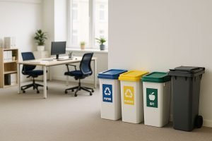 afvalscheiden op kantoor